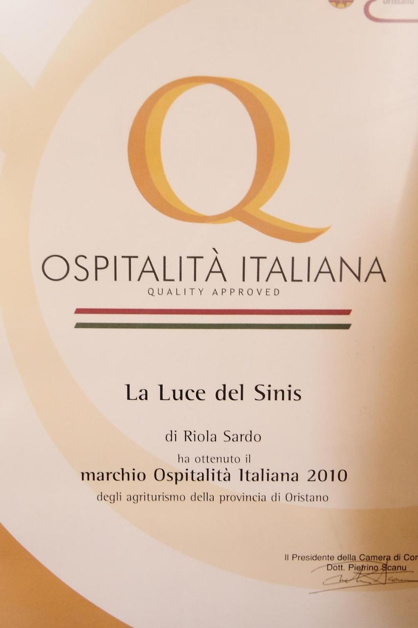 Villa La Luce Del Sinis Riola Sardo Exterior foto